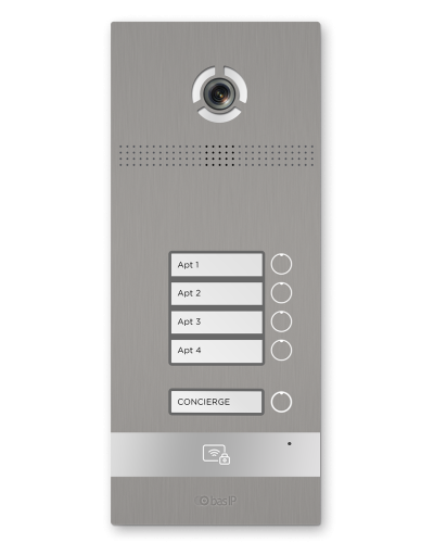 BI-04FB SILVER. Вызывная панель IP-домофона. BAS-IP в Батайске