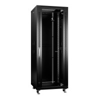 SH-05C-37U60/80-BK (8575c). Шкаф телекоммуникационный 19 напольный 37U. CABEUS