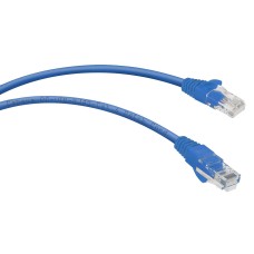 PC-UTP-RJ45-Cat.6-1.5m-BL (8678c), синий. Патч-корд медный. CABEUS