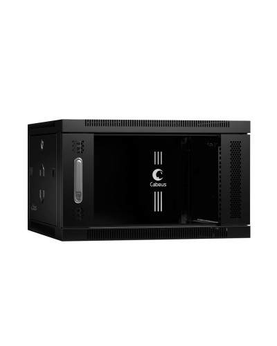 SH-05F-6U60/35-BK (8608c). Шкаф телекоммуникационный 19 настенный 6U. CABEUS в Батайске