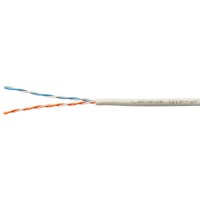 UTP-2P-Cat.5e-SOLID-GY-LIGHT-100 (11078c-5). Кабель «витая пара» (LAN) для структурированных систем связи. CABEUS