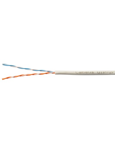 UTP-2P-Cat.5e-SOLID-GY-LIGHT-100 (11078c-5). Кабель «витая пара» (LAN) для структурированных систем связи. CABEUS в Батайске