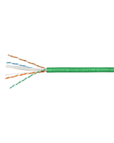 UTP-4P-Cat.6-SOLID-LSLTx-GN-100 (11139c-5). Кабель «витая пара» (LAN) для структурированных систем связи. CABEUS в Батайске