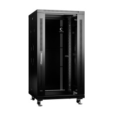 SH-05C-22U60/60-BK (8556c). Шкаф телекоммуникационный 19 напольный 22U. CABEUS