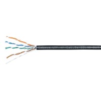 UTP-4P-Cat.5e-SOLID-OUT-LSZH-UV-100 (7172c-5). Кабель «витая пара» (LAN) для структурированных систем связи. CABEUS