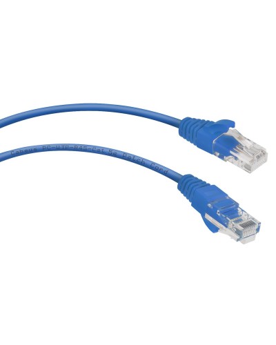 PC-UTP-RJ45-Cat.5e-0.5m-BL (7669c), синий. Патч-корд медный. CABEUS в Батайске