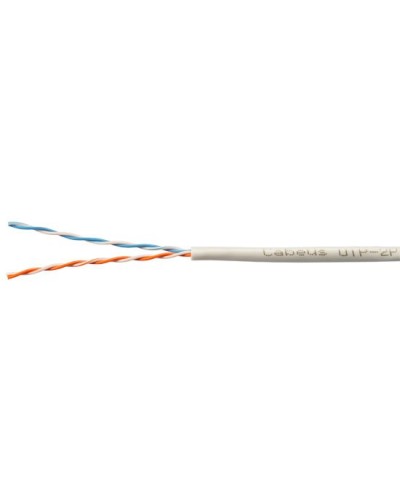 UTP-2P-Cat.5e-SOLID-LSZH-GY-500 (11213c). Кабель «витая пара» (LAN) для структурированных систем связи. CABEUS в Батайске