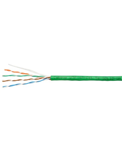 UTP-4P-Cat.5e-SOLID-LSLTx-GN-100 (10990c-5). Кабель «витая пара» (LAN) для структурированных систем связи. CABEUS в Батайске