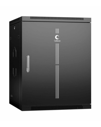 SH-05F-15U60/35m-R-BK (10759c). Шкаф телекоммуникационный 19 настенный 15U. CABEUS в Батайске