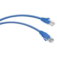 PC-UTP-RJ45-Cat.6-1m-BL (8677c), синий. Патч-корд медный. CABEUS