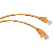PC-UTP-RJ45-Cat.6-0.5m-OR (8697c), оранжевый. Патч-корд медный. CABEUS