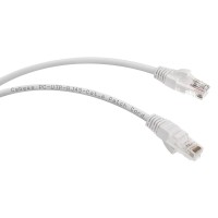PC-UTP-RJ45-Cat.6-0.3m-WH (8668c), белый. Патч-корд медный. CABEUS