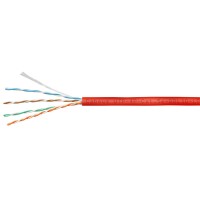 UTP-4P-Cat.5e-SOLID-LSZH-RD (9778c). Кабель «витая пара» (LAN) для структурированных систем связи. CABEUS