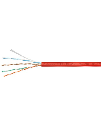 UTP-4P-Cat.5e-SOLID-LSZH-RD (9778c). Кабель «витая пара» (LAN) для структурированных систем связи. CABEUS в Батайске