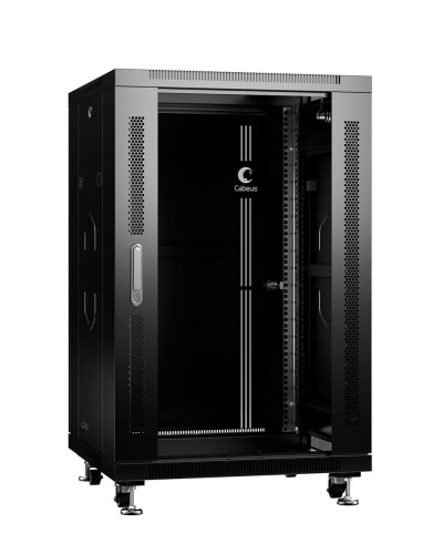 SH-05C-22U60/100-BK (8540c). Шкаф телекоммуникационный 19 напольный 22U. CABEUS в Батайске