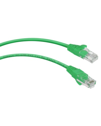 PC-UTP-RJ45-Cat.5e-0.15m-GN (8988c), зелёный. Патч-корд медный. CABEUS в Батайске