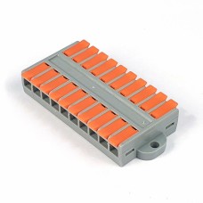 MX662-10R (11419c): Клемма соединительная универсальная проходная 10 полюсов