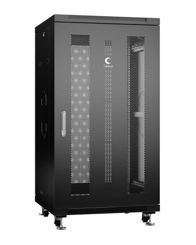 ND-05C-22U60/60-BK (8549c). Шкаф телекоммуникационный 19 напольный 22U. CABEUS в Батайске