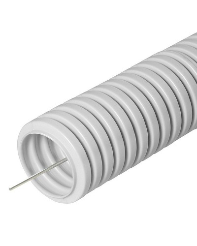 FCPL-40-PVC-020-1-GY (11231c): Труба гофрированная гибкая, лёгкая с протяжкой в Батайске