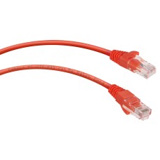 PC-UTP-RJ45-Cat.5e-2m-RD (7679c), красный. Патч-корд медный. CABEUS