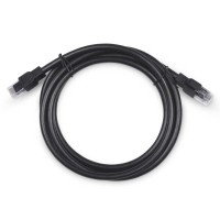 PC-ARM-UTP-RJ45-Cat.6a-3m-PE (10133c), чёрный. Патч-корд медный. CABEUS