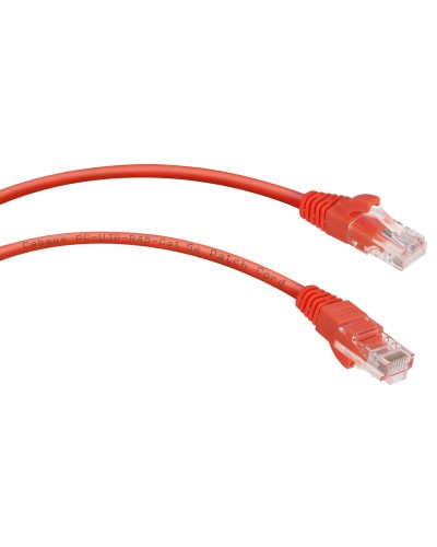 PC-UTP-RJ45-Cat.5e-0.5m-RD (7668c), красный. Патч-корд медный. CABEUS в Батайске