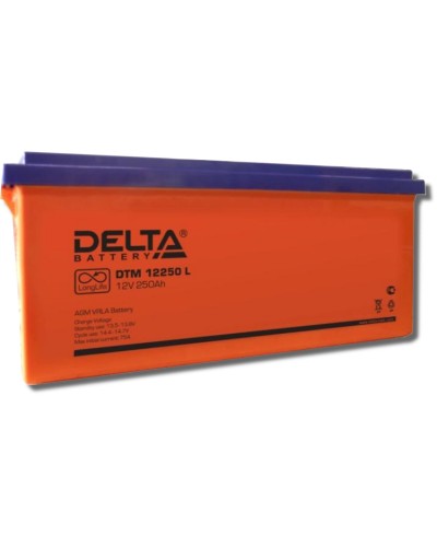 Delta DTM 12250 L. Аккумулятор герметичный свинцово-кислотный. Delta в Батайске