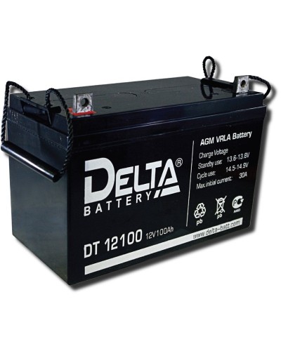 Delta DT 12100. Аккумулятор герметичный свинцово-кислотный. Delta в Батайске