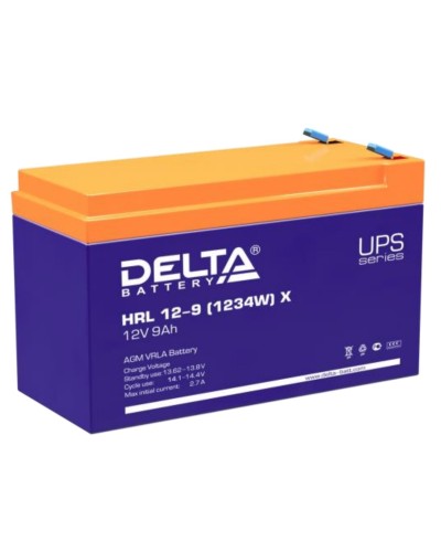 Delta HRL 12-9 X (1234W). Аккумулятор герметичный свинцово-кислотный. Delta в Батайске