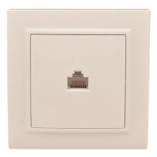 Минск Розетка RJ-45 1-мест. СП (ERK01-035-20). Розетка RJ-45 1-мест. СП. EKF