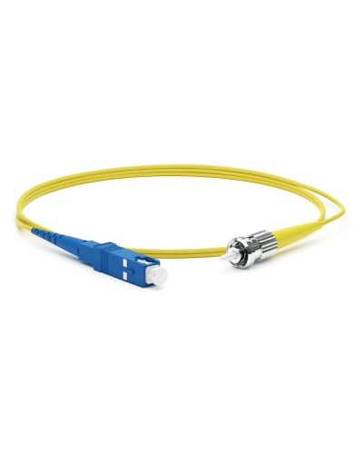 FC-S2-9-SC/UR-ST/UR-H-1M-LSZH-YL. Патч-корд волоконно-оптический одномодовый. Hyperline в Батайске