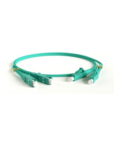 FC-D2-503-LC/PR-SC/PR-H-2M-LSZH-AQ. Патч-корд волоконно-оптический многомодовый. Hyperline в Батайске