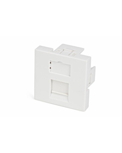 SIP2-1K-M45-45. Вставка 45х45 для 1 модуля формата Keystone Jack, со шторкой. Hyperline в Батайске