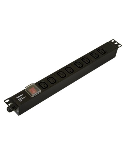 SHE19-8IEC-S-CB. Блок розеток 19. Hyperline в Батайске