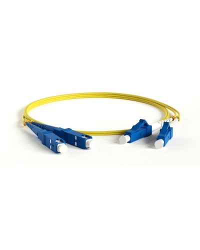 FC-D2-9-SC/UR-SC/UR-H-2M-LSZH-YL. Патч-корд волоконно-оптический SC-SC. Hyperline в Батайске