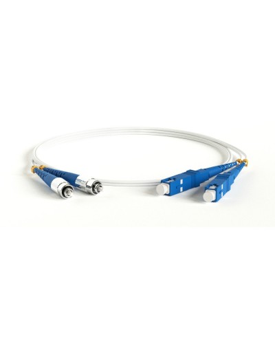 FC-D2-9A1-FC/UR-SC/UR-H-1M-LSZH-WH. Патч-корд волоконно-оптический SC-FC. Hyperline в Батайске