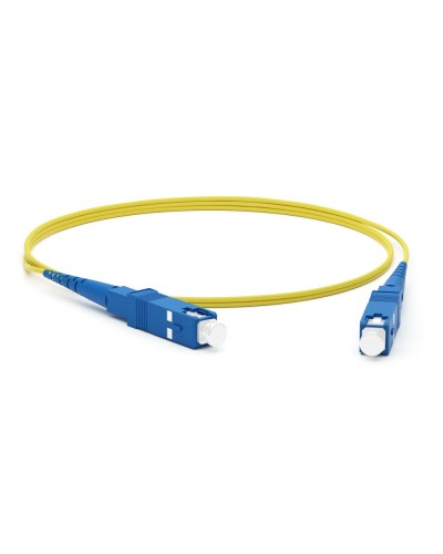 FC-S2-9-SC/UR-SC/UR-H-1M-LSZH-YL. Патч-корд волоконно-оптический одномодовый. Hyperline в Батайске