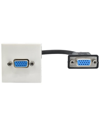 Розетка VGA M/M PRIMER РКМ-10-20-П белый IEK(PR-KK40D-RV-0-1-K01). Розетка. IEK в Батайске