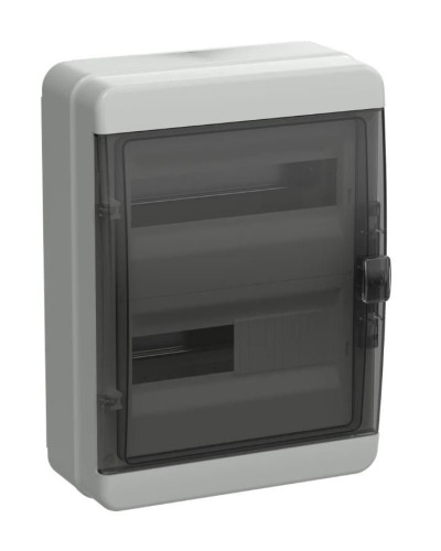 Корпус пластиковый КМПн-24 IP65 TEKFOR (TF5-KP72-N-24-65-K03-K02). Корпус модульный пластиковый черная прозрачная дверь. IEK в Батайске