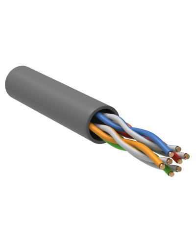 GENERICA U/UTP кат.5E 24AWG 4 пары PVC серый (BC1-C5E04-111-305-R-G). Кабель «витая пара» (LAN) для структурированных систем связи. IEK в Батайске