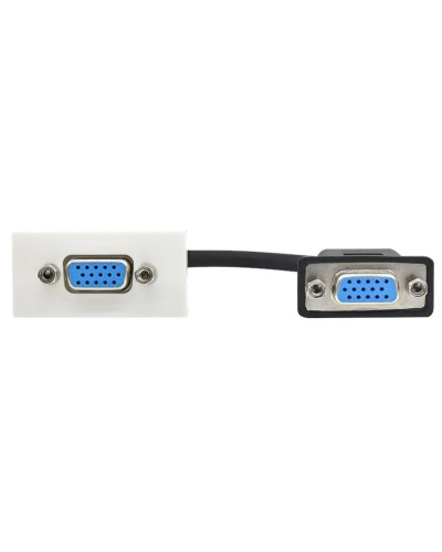 Розетка VGA M/M PRIMER РКМ-20-20-П белый IEK (PR-KK40D-RV-0-2-K01). Розетка. IEK в Батайске