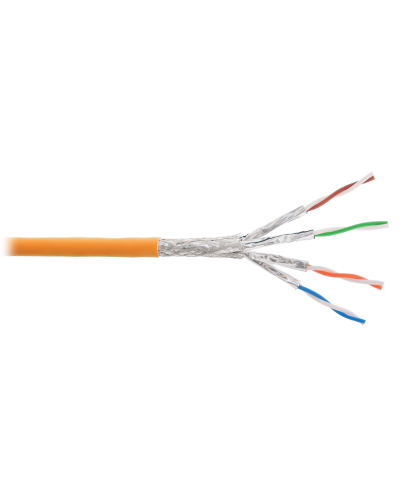 S/FTP, 4pair, Cat.6a, Solid, In, LSZH (NKL 9355C-OR). Кабель «витая пара» (LAN) для структурированных систем связи. NIKOLAN в Батайске