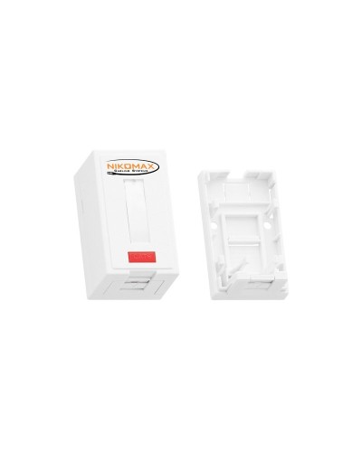 NMC-MB1P-ST-WT. Корпус настенной розетки. NIKOMAX в Батайске