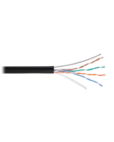 U/UTP 4pair, Cat5e, Solid, Out, SW, PVC (NMC 4805B-BK). Кабель «витая пара» (LAN) для структурированных систем связи. NIKOMAX в Батайске