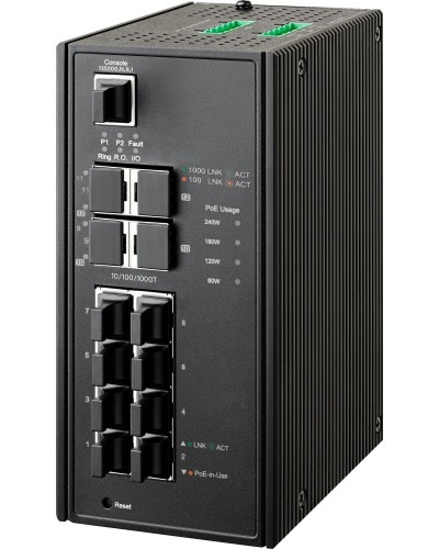 NIS-3500-3412PGE (64PY0804). Коммутатор управляемый с PoE. NSGate в Батайске