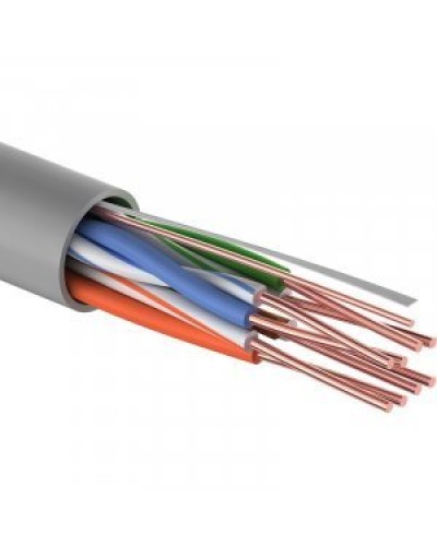 U/UTP Light, CAT 5, PVC, 4PR, 26AWG, омедненный INDOOR, SOLID, серый, 305м, PROconnect (01-0048-3). Кабель «витая пара» (LAN) для структурированных систем связи. PROCONNECT в Батайске