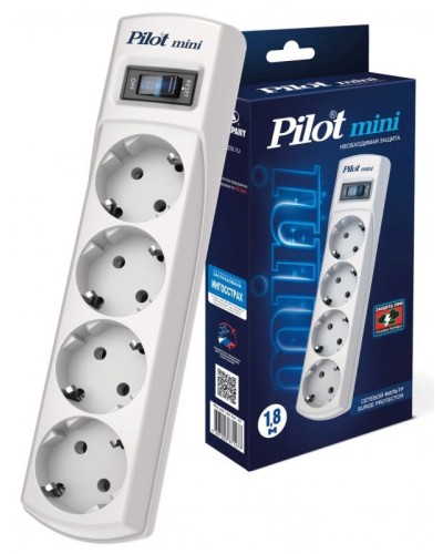 Pilot mini 1.8м. Сетевой фильтр. Pilot в Батайске