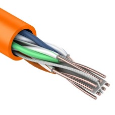 U/UTP 4PR 23AWG CAT6 305м нг(А)-HF REXANT (01-0050). Кабель «витая пара» (LAN) для структурированных систем связи. Rexant