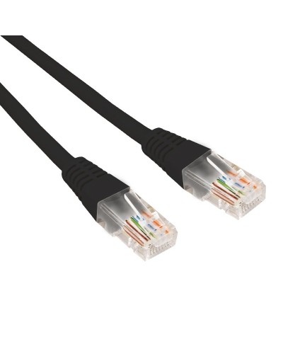 Патч-корд U/UTP CAT 6, RJ45-RJ45, 26AWG, LSZH, черный, 5м REXANT (02-0292-5). Патч-корд UTP. Rexant в Батайске