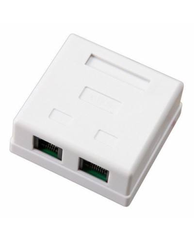 Розетка компьютерная внешняя 2-порта, UTP RJ-45 (8P8C), CAT 5e REXANT (03-0151): Розетка RJ-45 в Батайске